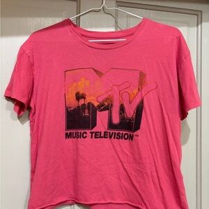 MTV Graphic Crop Top